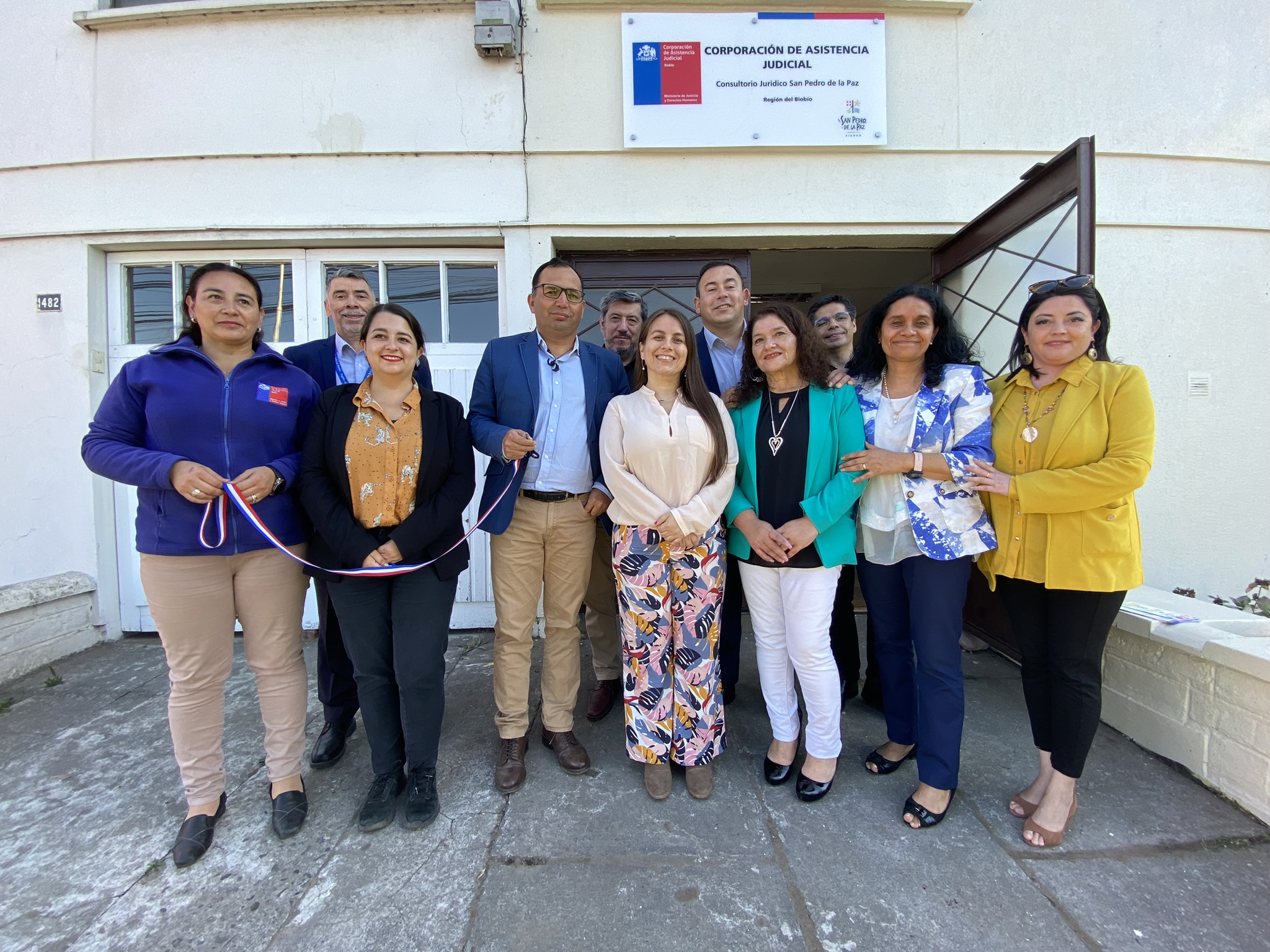 Inauguran nuevas dependencias del Consultorio Jurídico de la CAJ en San Pedro de la Paz