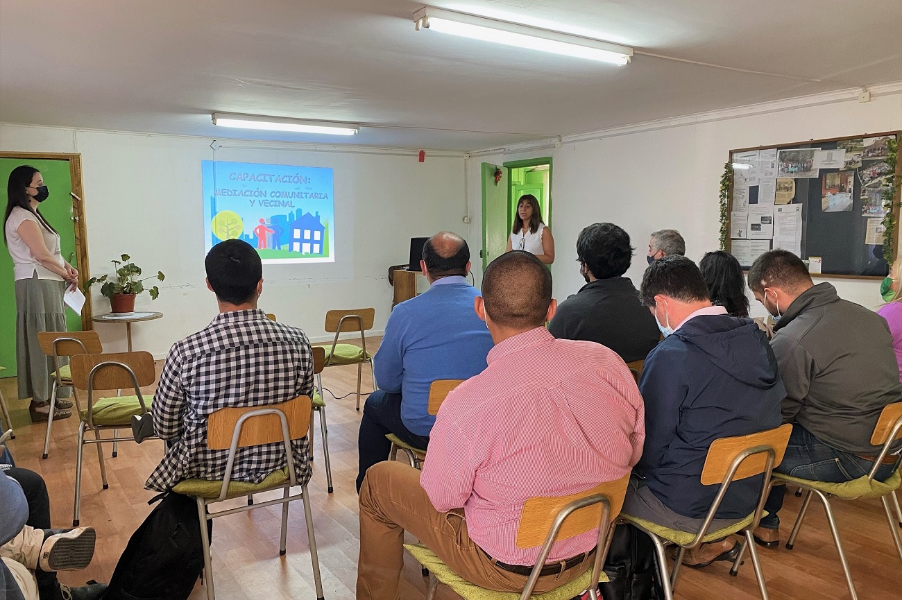 Centro de Mediación Temuco organiza ciclo de talleres sobre mediación vecinal