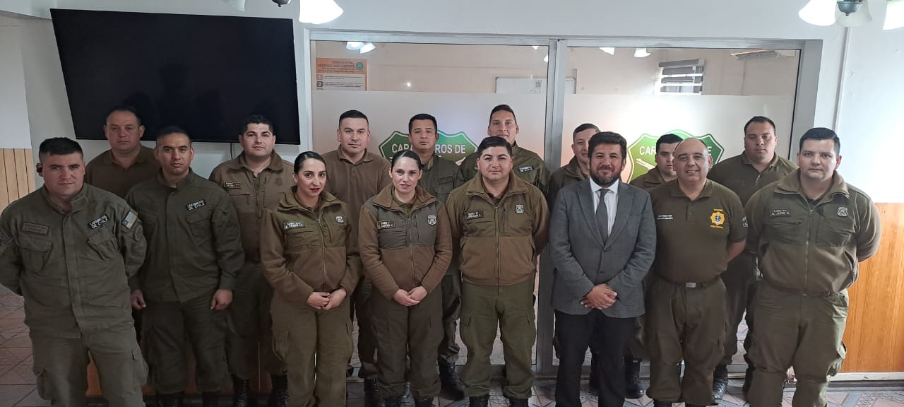 Oficina de Defensa Laboral en Los Ángeles capacita a Carabineros en aplicación y vigencia de la Ley Karin