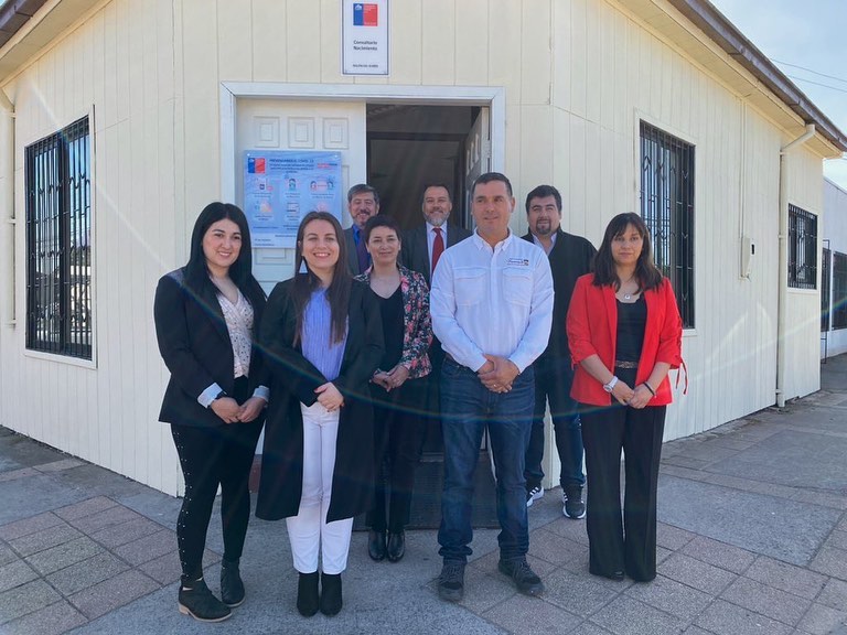 Autoridades visitan renovado Consultorio Jurídico de la CAJ Biobío en Nacimiento