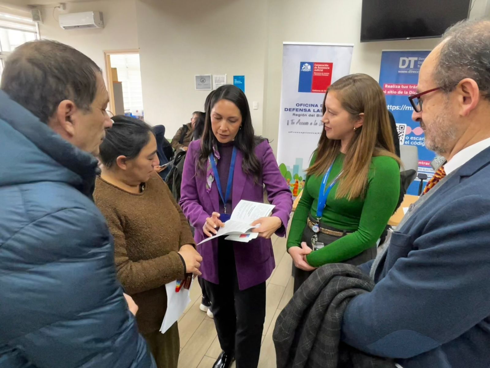 Oficina de Defensa Laboral de la CAJ Biobío retoma atención presencial en dependencias de la Inspección del Trabajo de Concepción